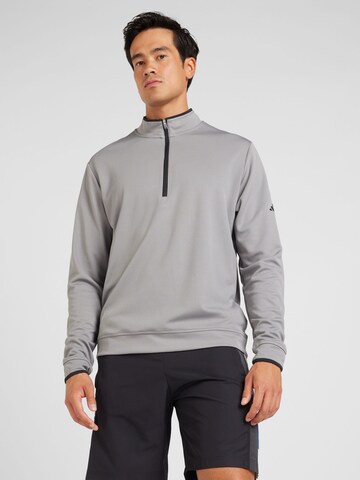 ADIDAS GOLF Спортивный свитшот в Серый: спереди
