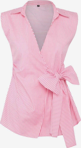 Trendyol Blouse in Roze: voorkant