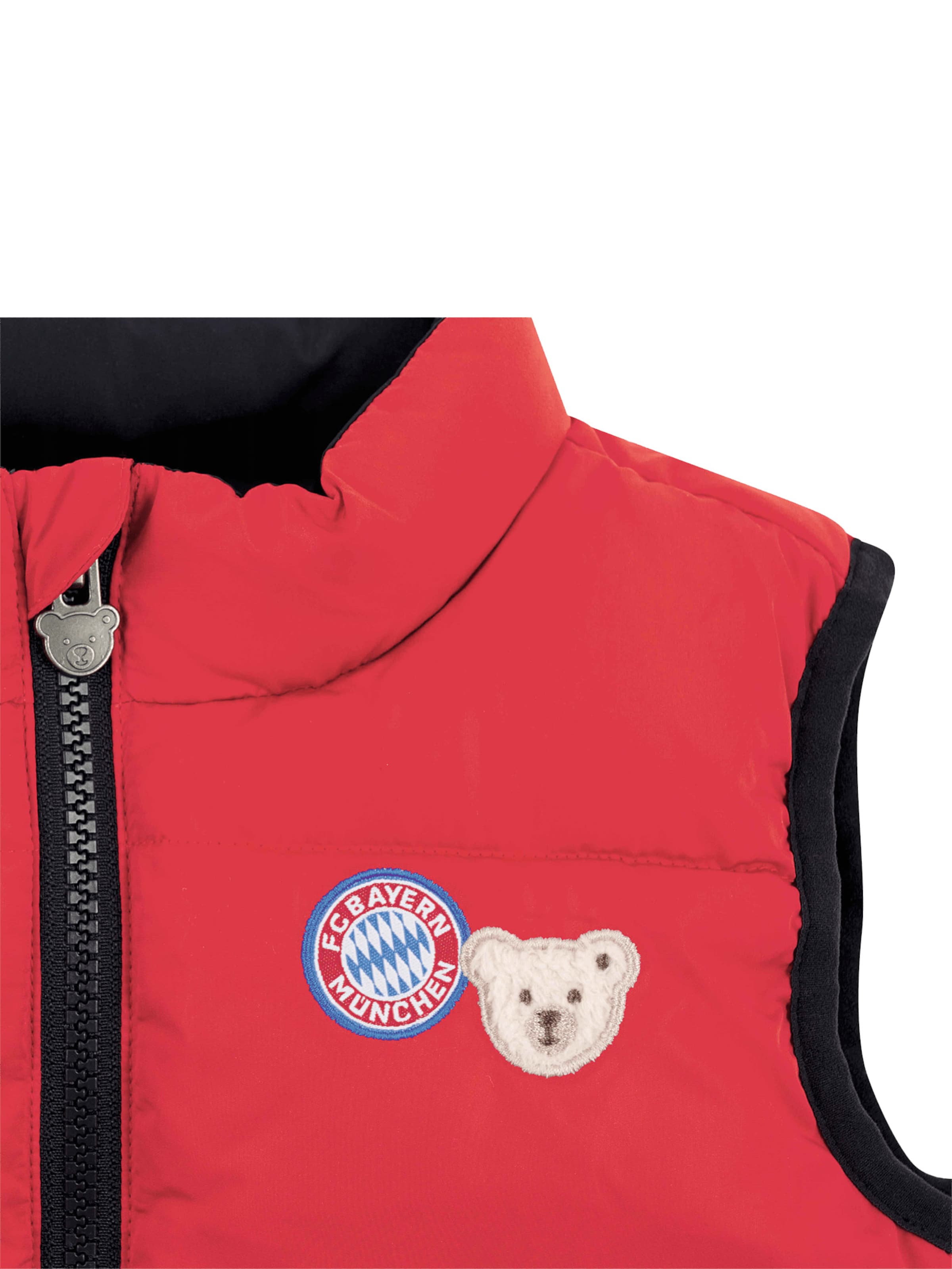 FC BAYERN MÜNCHEN Weste 'Fc Bayern X Steiff' in Rot