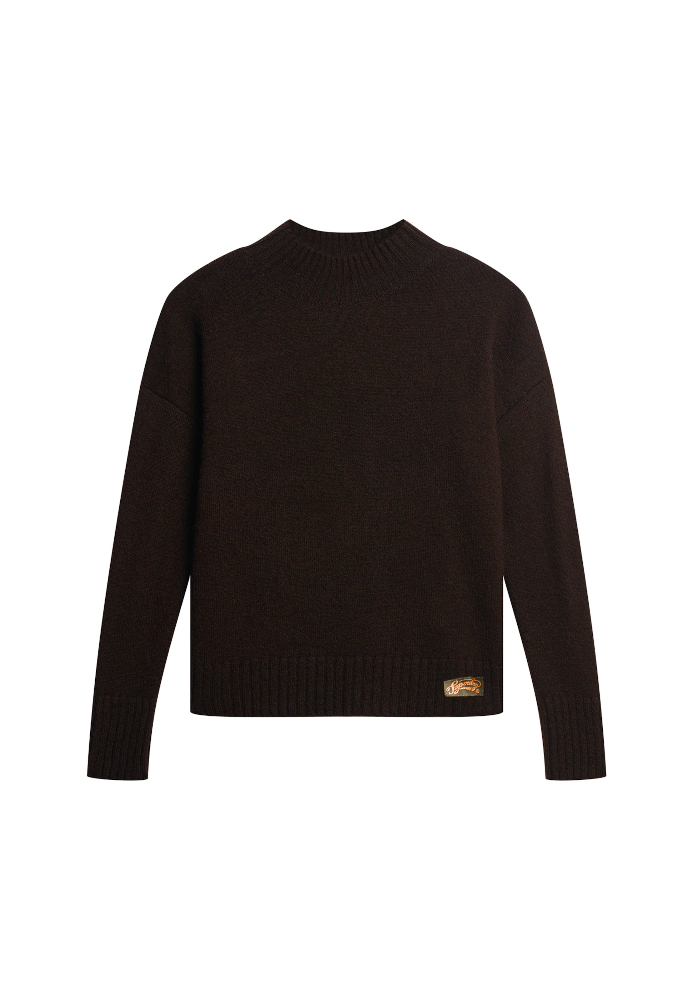 Superdry Pulóver 'Essential' - barna: elől