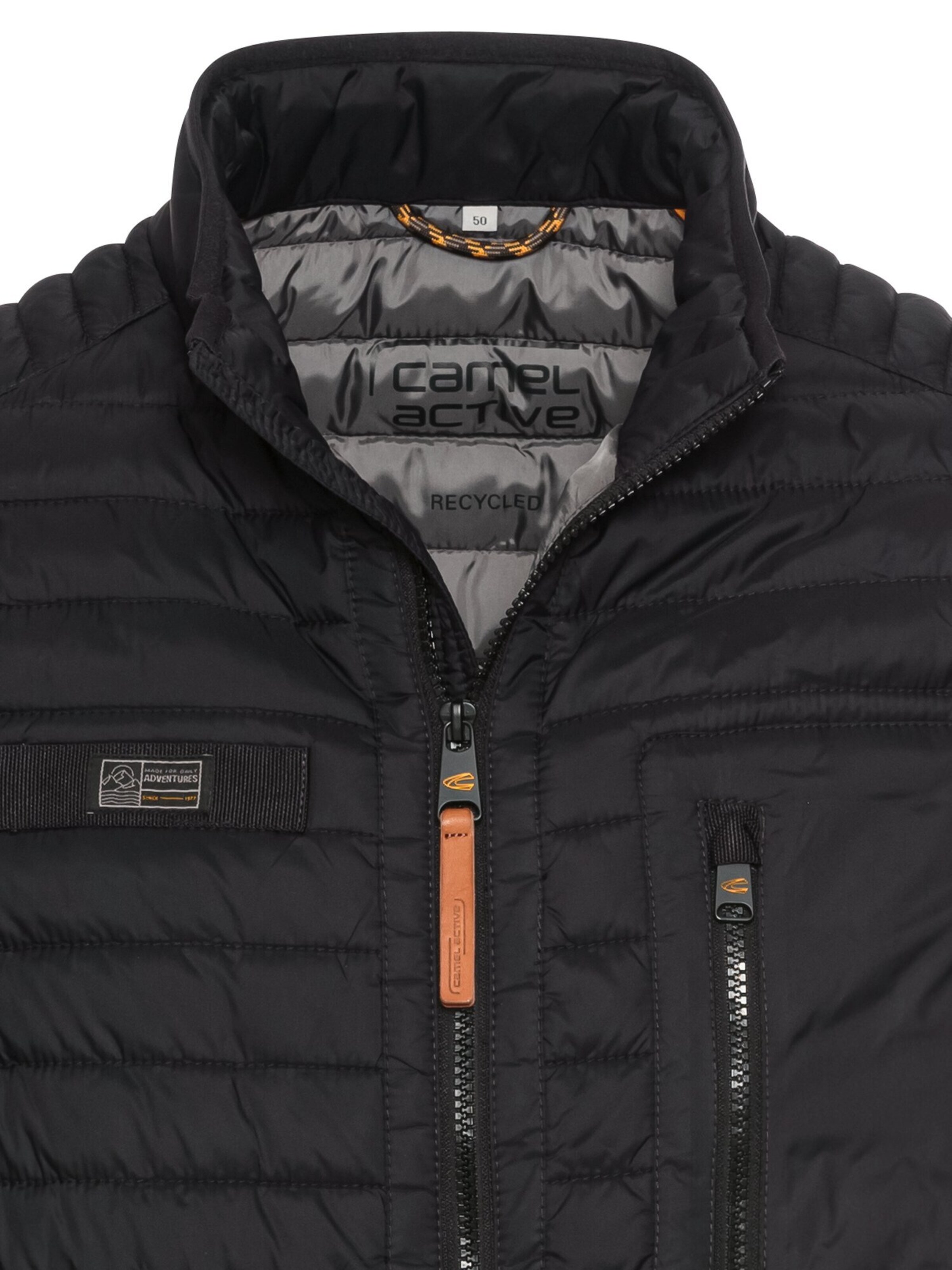 CAMEL ACTIVE Vest in Black