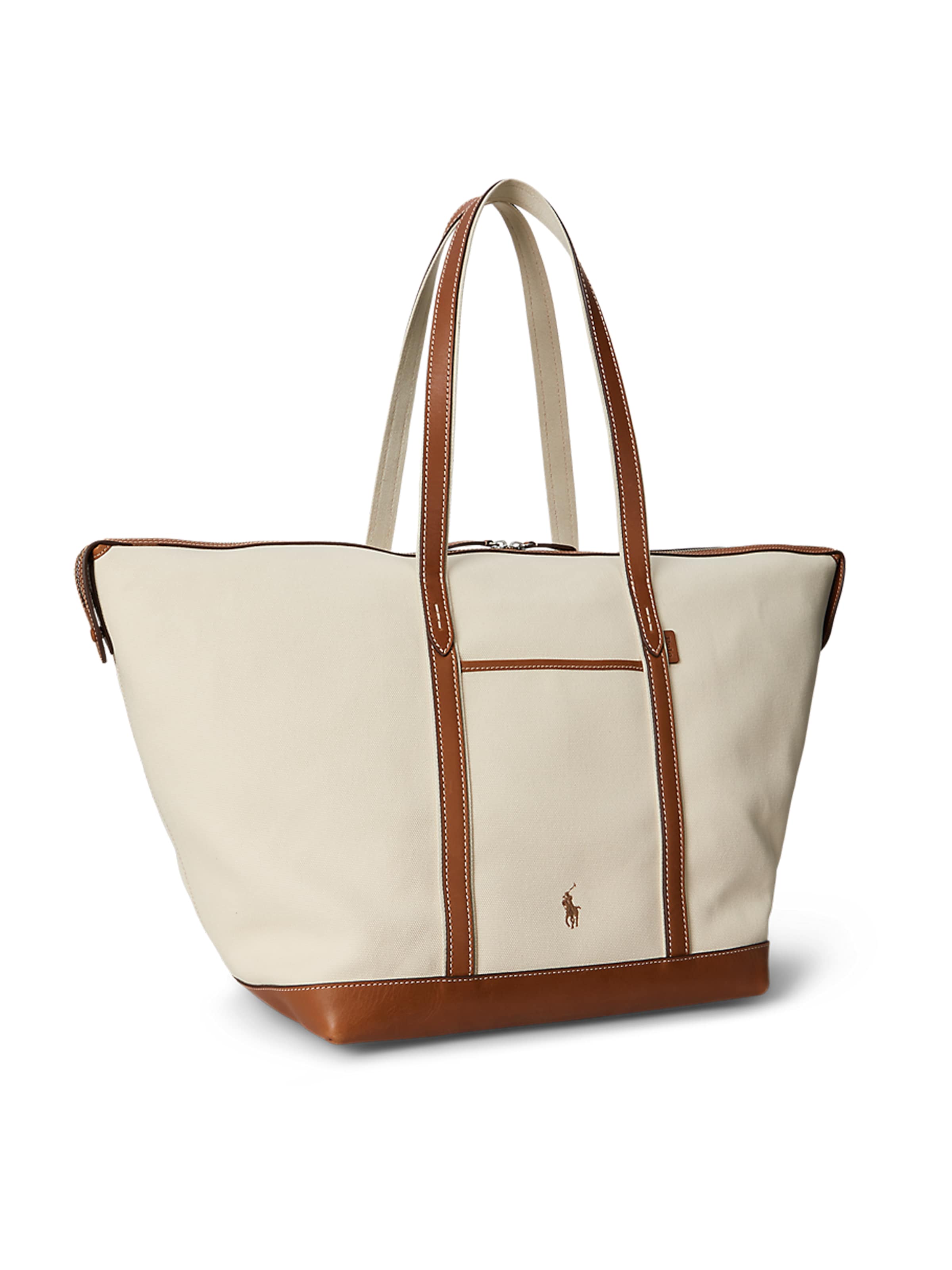 Polo Ralph Lauren Shopper in Beige: Vorderseite