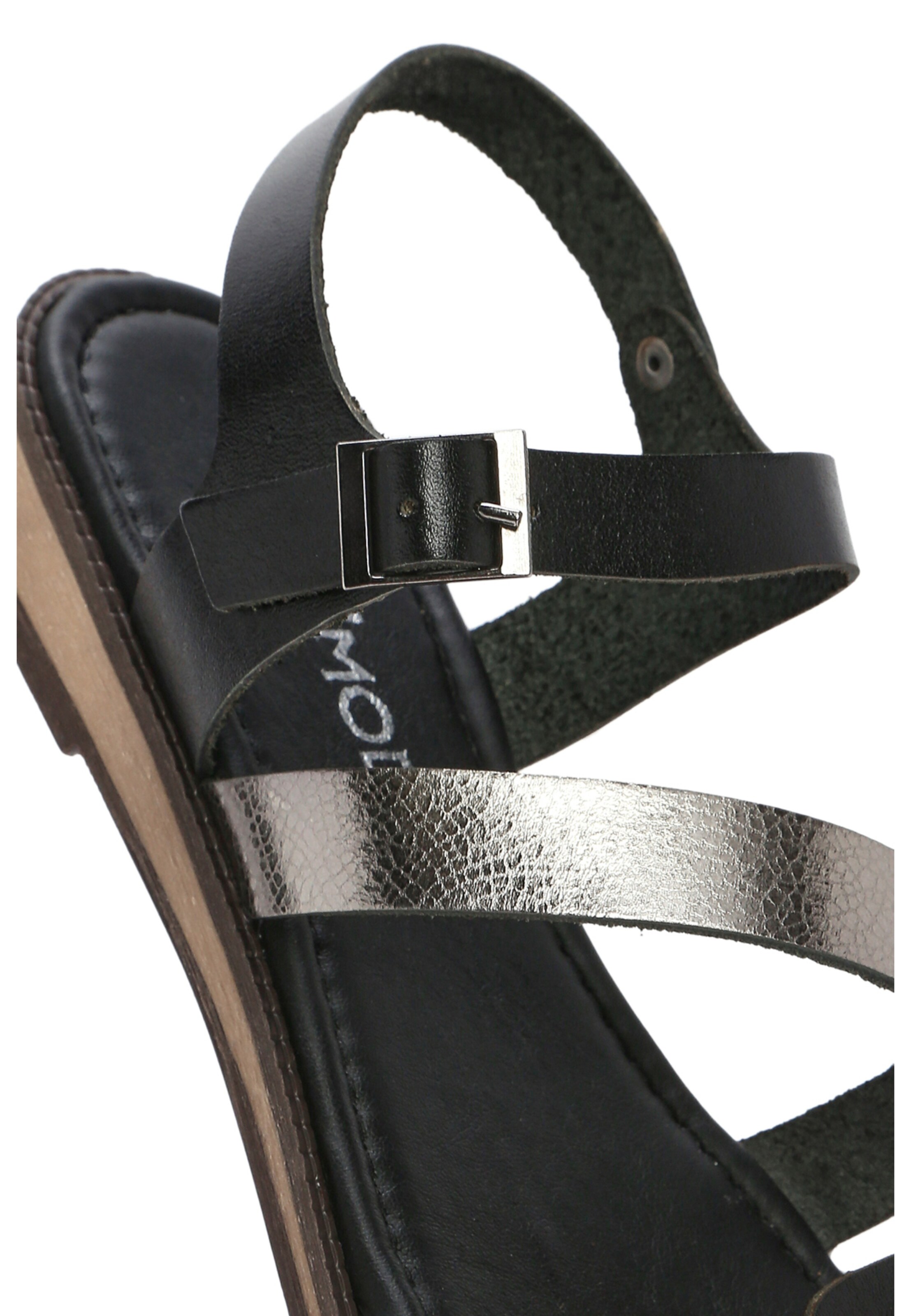 Derimod Sandaal in Zwart