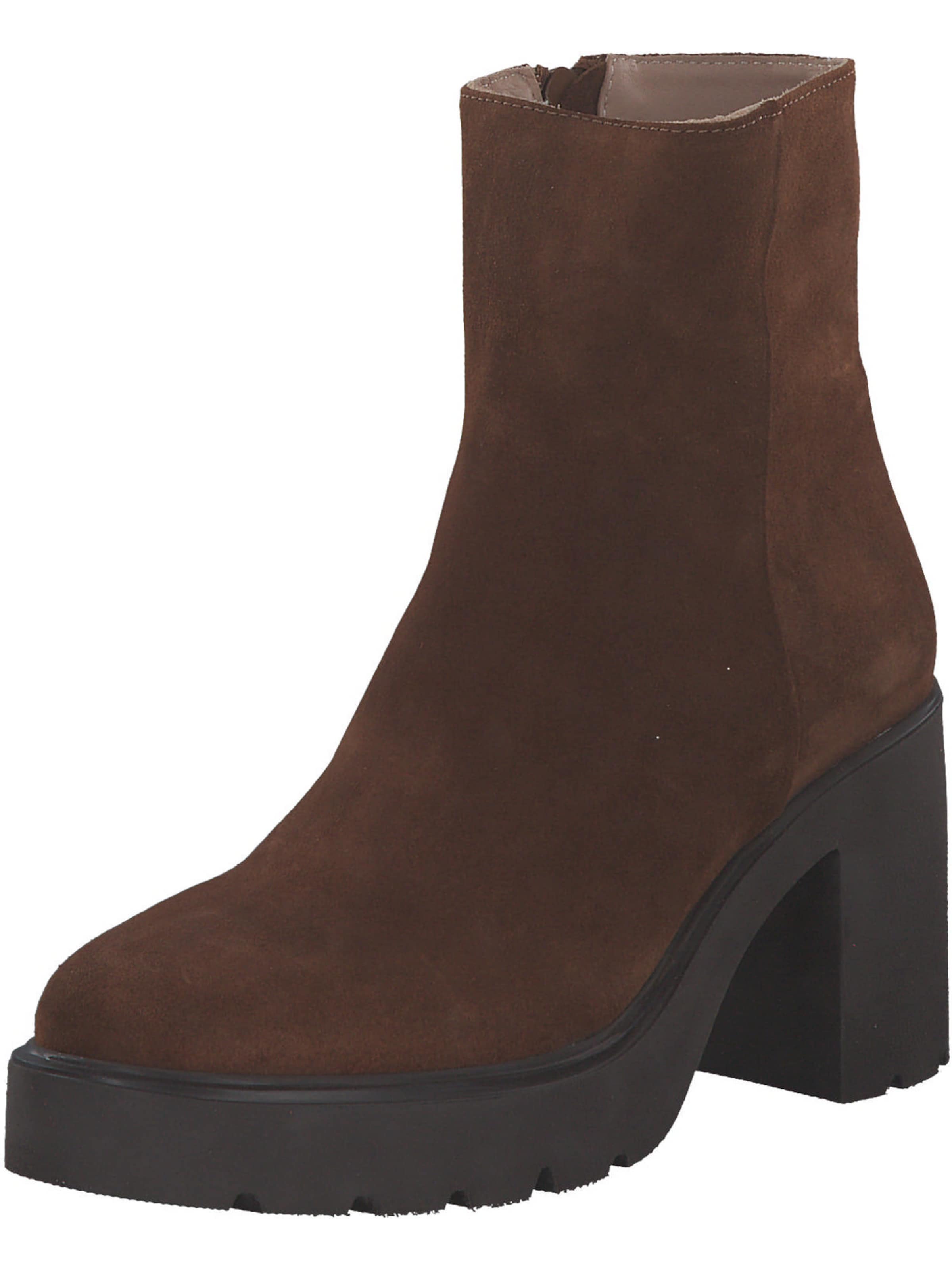 UNISA Stiefeletten 'Khan-BS' in Braun: Vorderseite