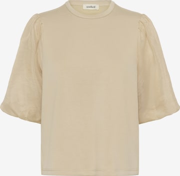 SOAKED IN LUXURY Blouse 'SLMarigold' in Beige: front