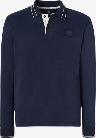 North Sails Poloshirt in Blau: predná strana