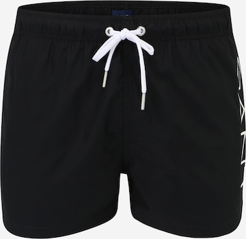GANT Swimming shorts in Black: front