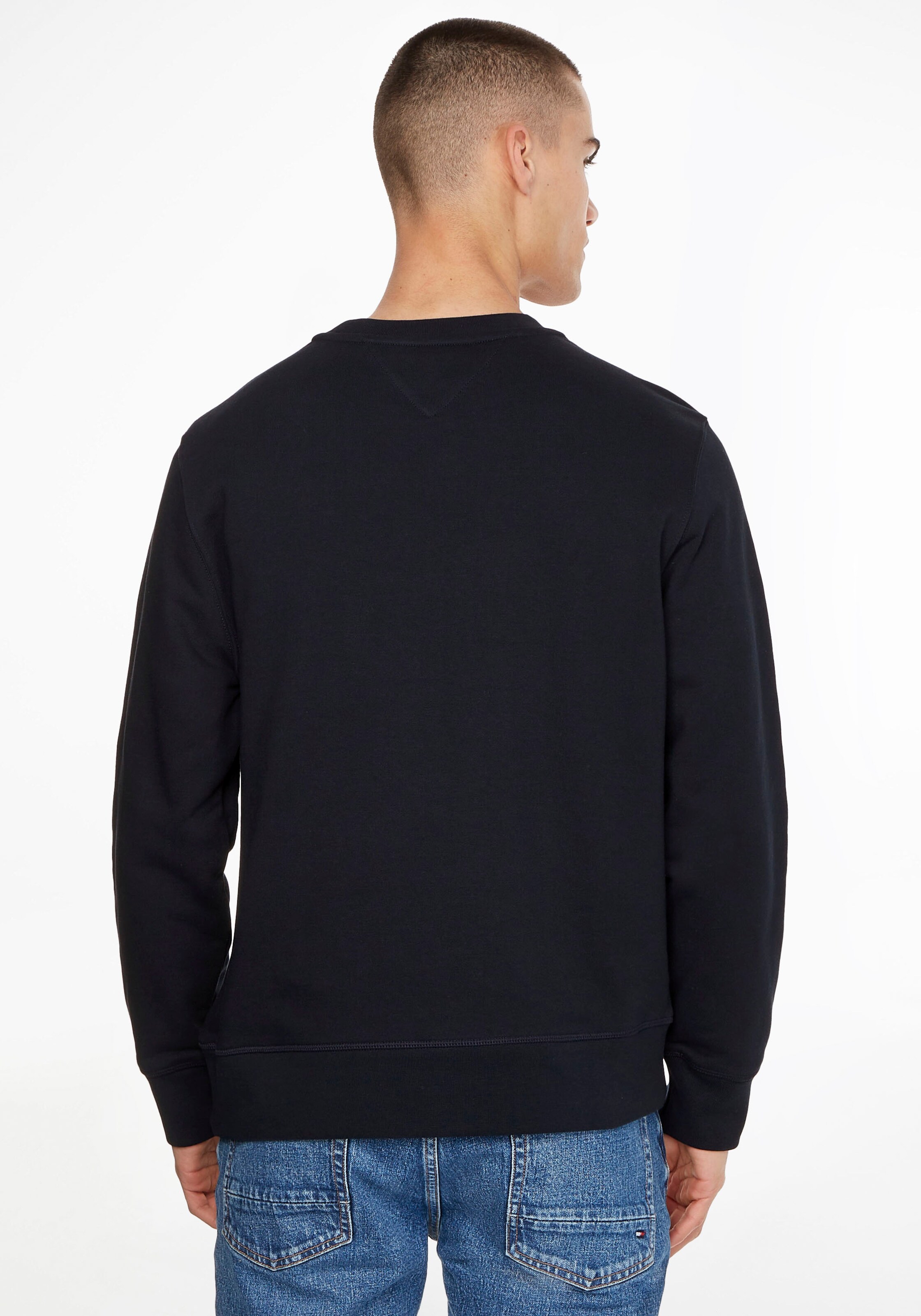 Männer Sweat TOMMY HILFIGER Sweatshirt in Marine, Nachtblau - ZM06418 Männer Sweat TOMMY HILFIGER Sweatshirt in Marine, Nachtblau - ZM06418