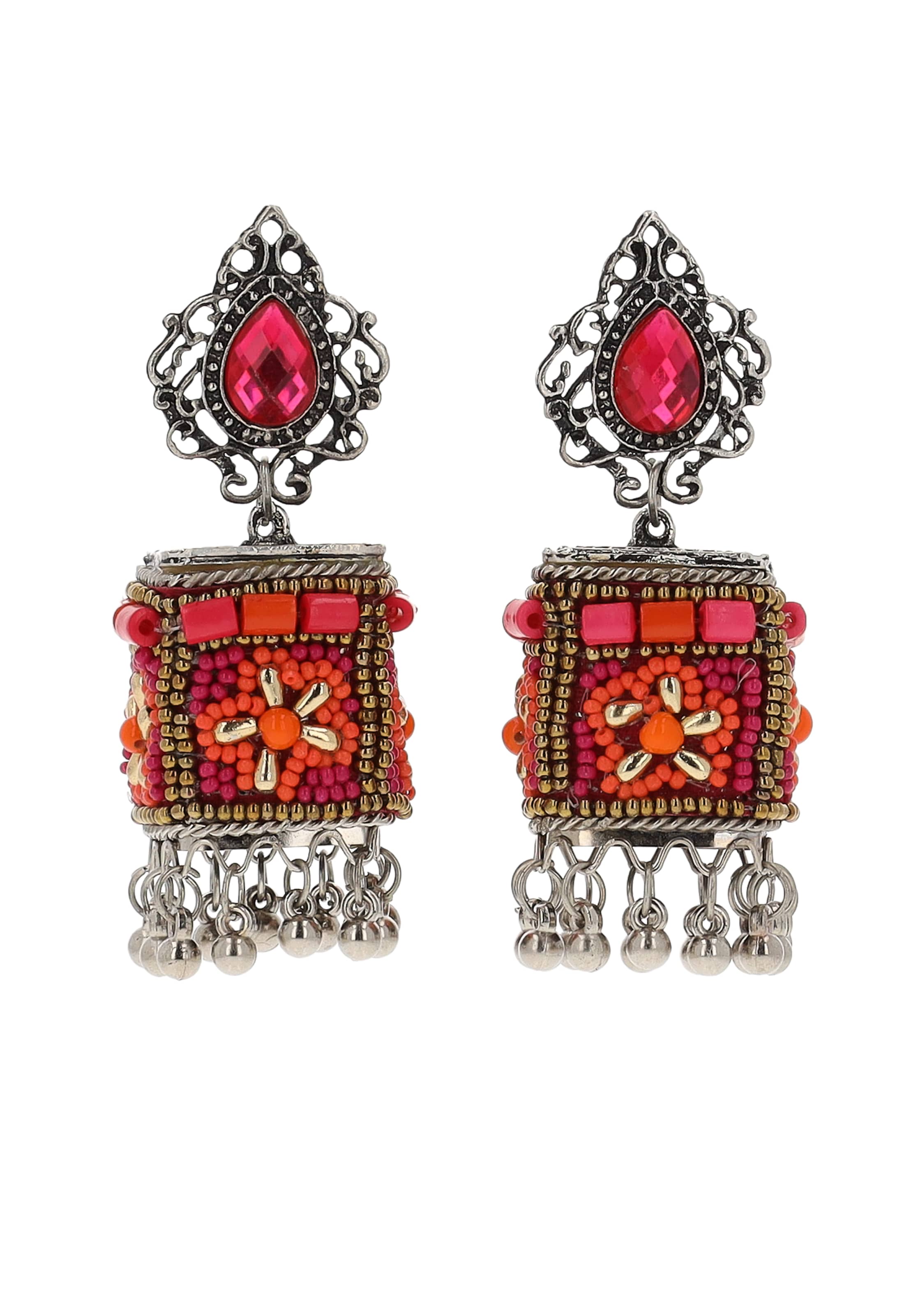 Gaya - Pendientes en plata: frente