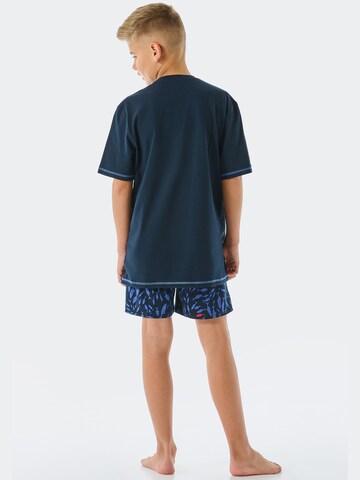 SCHIESSER Pajamas in Blue