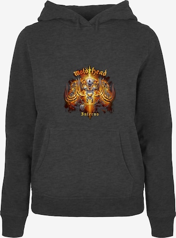 Sweat-shirt 'Motorhead - Inferno' Merchcode en gris : devant
