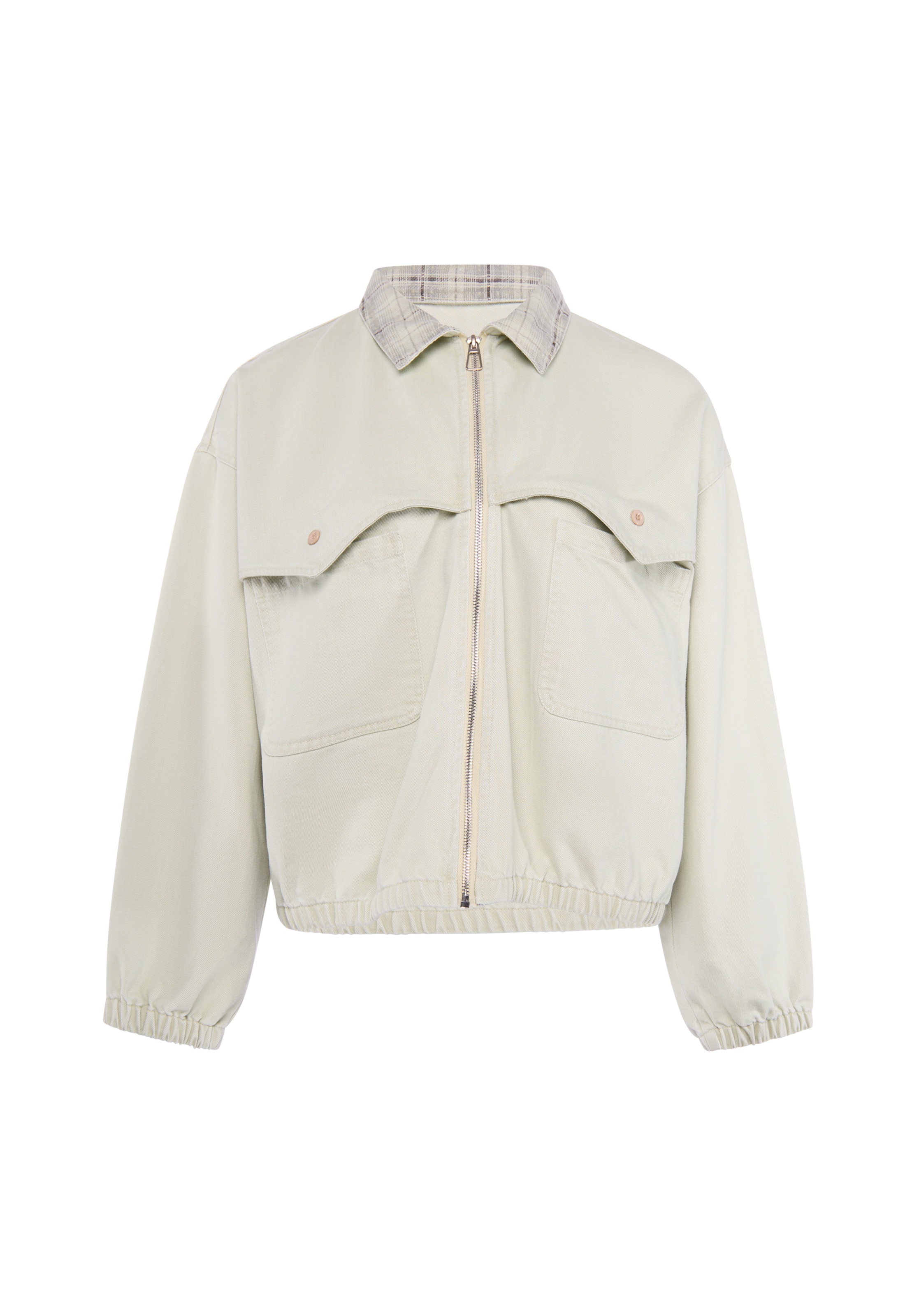 MYMO - Chaqueta de entretiempo en verde: frente