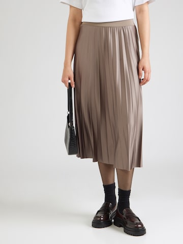 VILA Skirt 'VINITBAN' in Brown: front