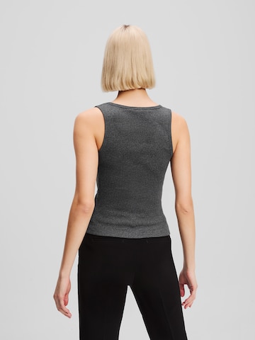 Haut Karl Lagerfeld en gris