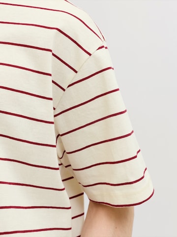 Jack & Jones Plus Μπλουζάκι 'JORSAVONA' σε λευκό