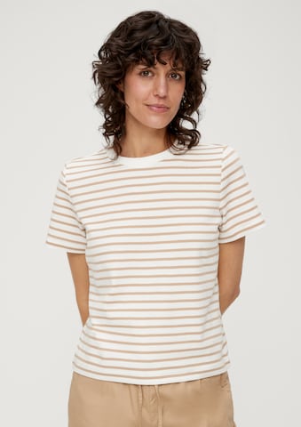 s.Oliver Shirt in Bruin: voorkant