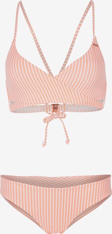 O'NEILL Triangel Bikini 'Baay-Maoi' i orange: forside