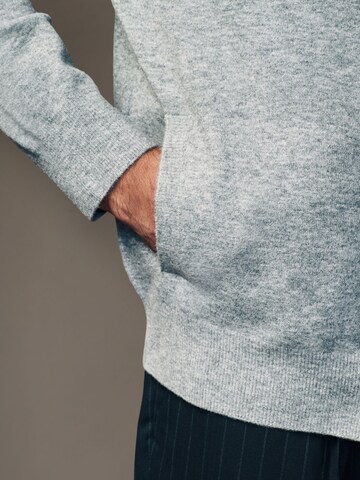 Next - Sudadera con cremallera en gris