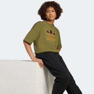 ADIDAS ORIGINALS Shirt 'Trefoil' in Green