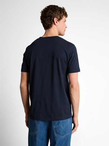 TOM TAILOR DENIM Тениска в синьо