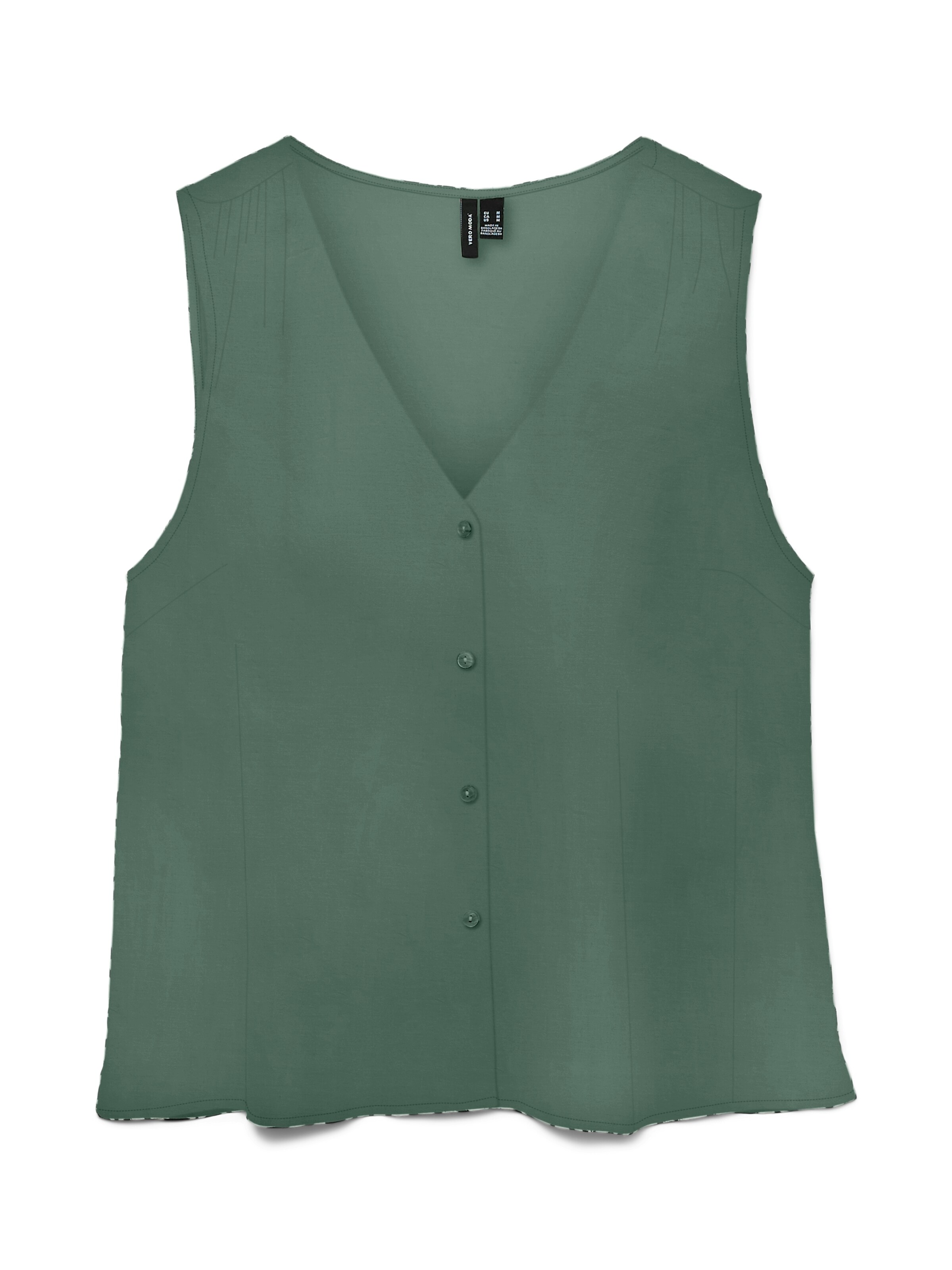 VERO MODA Blouse 'VMMenny' in Green: front