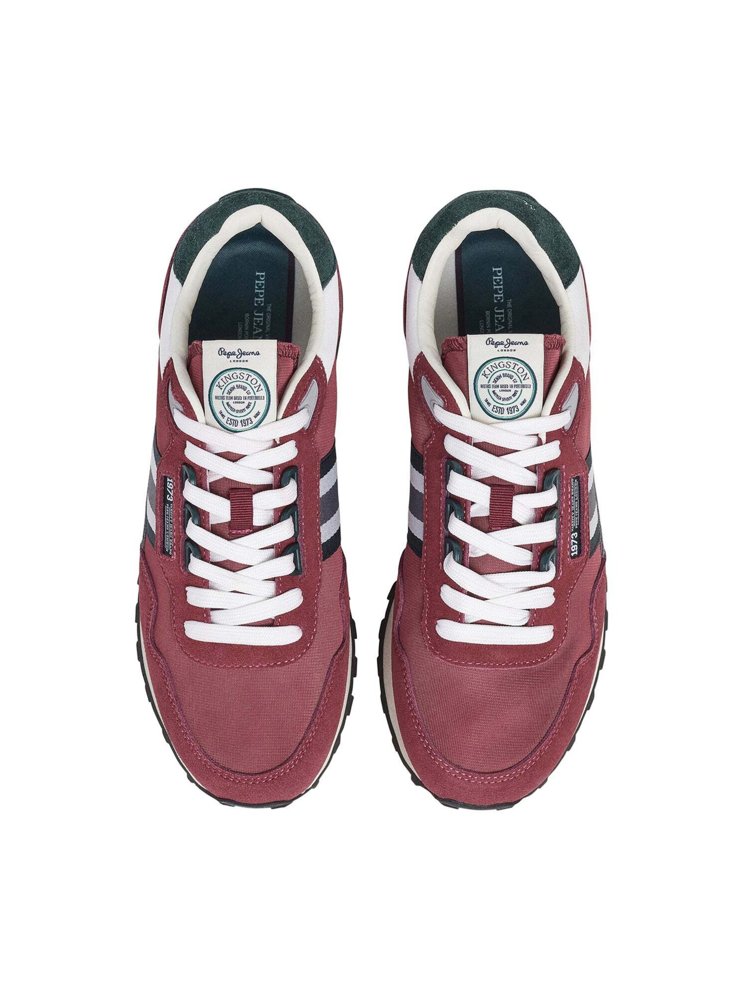 Pepe Jeans Platform trainers in Red