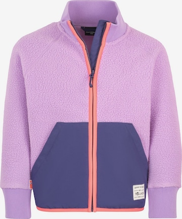 TROLLKIDS Fleece Jacket in Purple: front