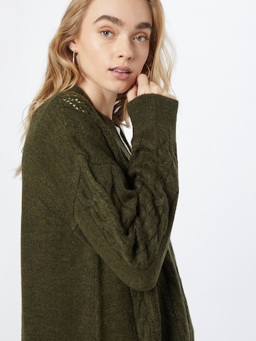 MORE & MORE Knit Cardigan in Green