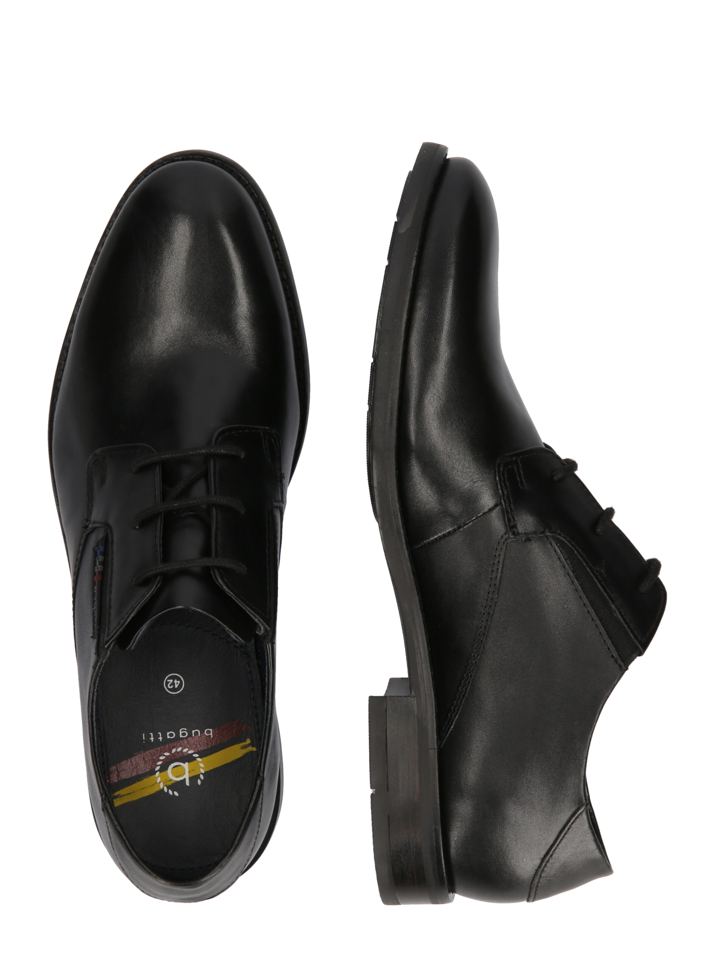 bugatti Lace-up shoe in Black