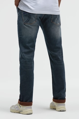 CAMP DAVID Regular Jeans BRU:NO Comfort Fit in Blau