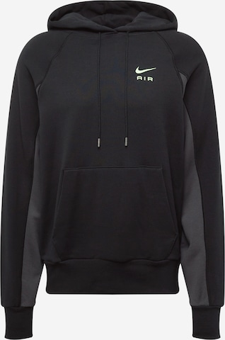 Nike Sportswear Sweatshirt in Zwart: voorkant