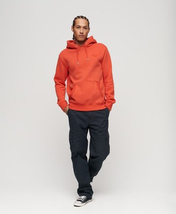 Superdry Sweatshirt 'Essential' in Oranje: voorkant