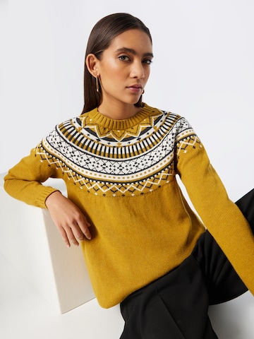 Pull-over 'KIMBER' Thought en jaune