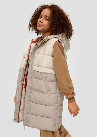 Gilet s.Oliver en beige : devant