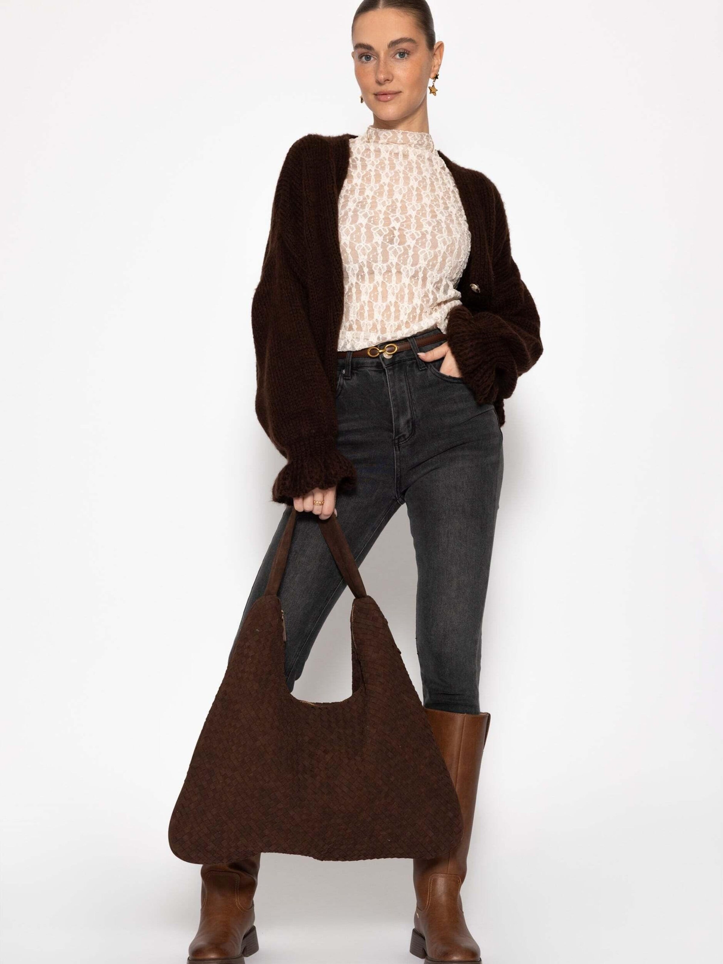 SASSYCLASSY Shirt in Beige