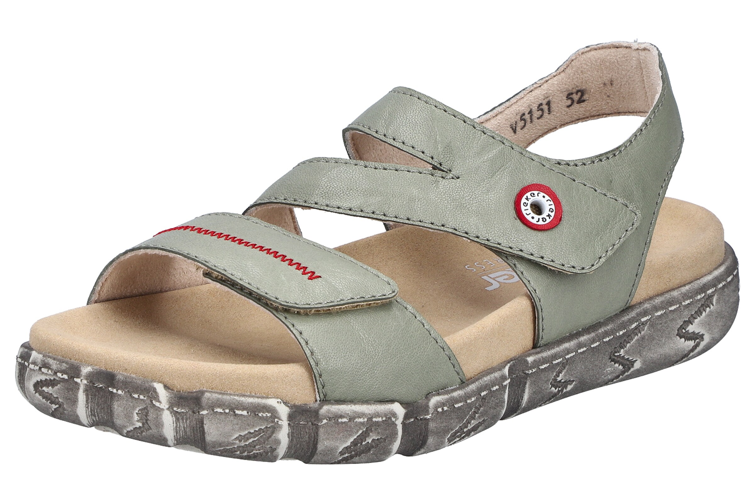 Rieker Sandals in 36 in Pastel green, Item view