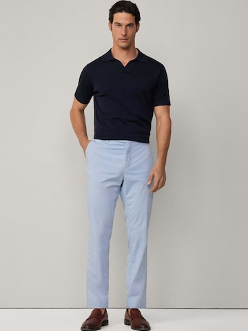 Hackett London Slim fit Chino trousers 'Kensington' in Blue
