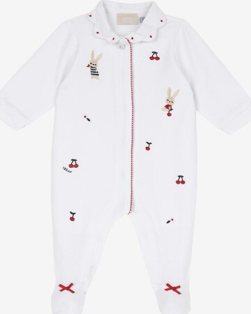 CHICCO Pajamas in White: front