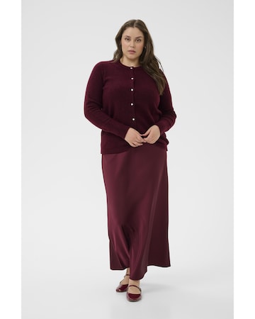 KAFFE CURVE Cardigan 'Niela' i rød