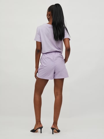 Loosefit Pantalon VILA en violet