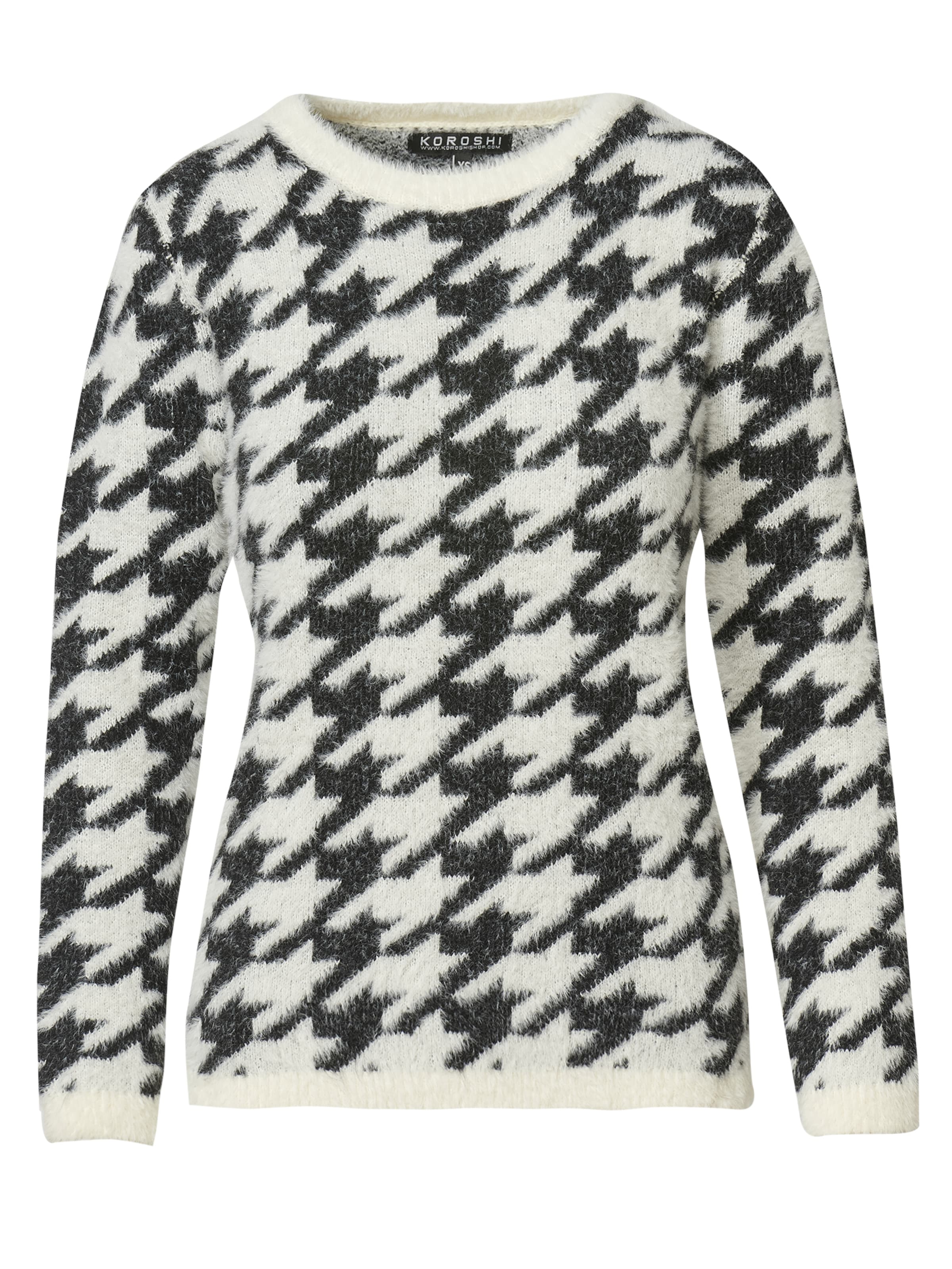 KOROSHI Trui in Wit: voorkant