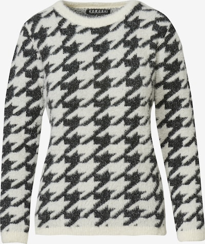 KOROSHI Neulepaita värissä musta / offwhite, Tuotenäkymä