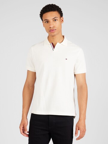 TOMMY HILFIGER Poloshirt in Weiß: predná strana