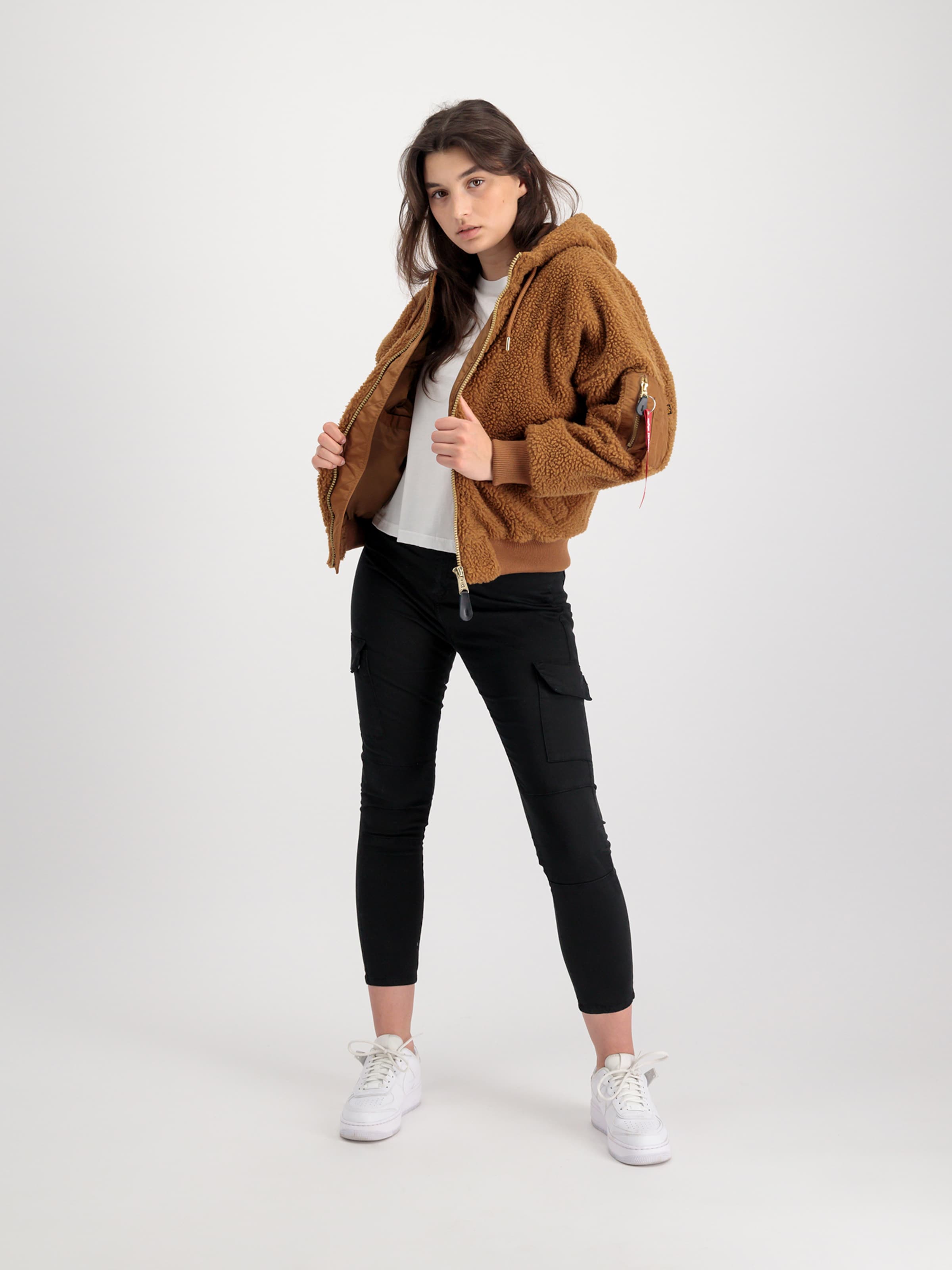 ALPHA INDUSTRIES Between season jacket in Brown ABOUT YOU