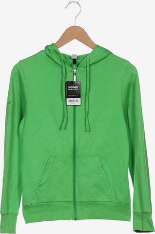 Trigema Sweatshirt & Zip-Up Hoodie in S in Green: front