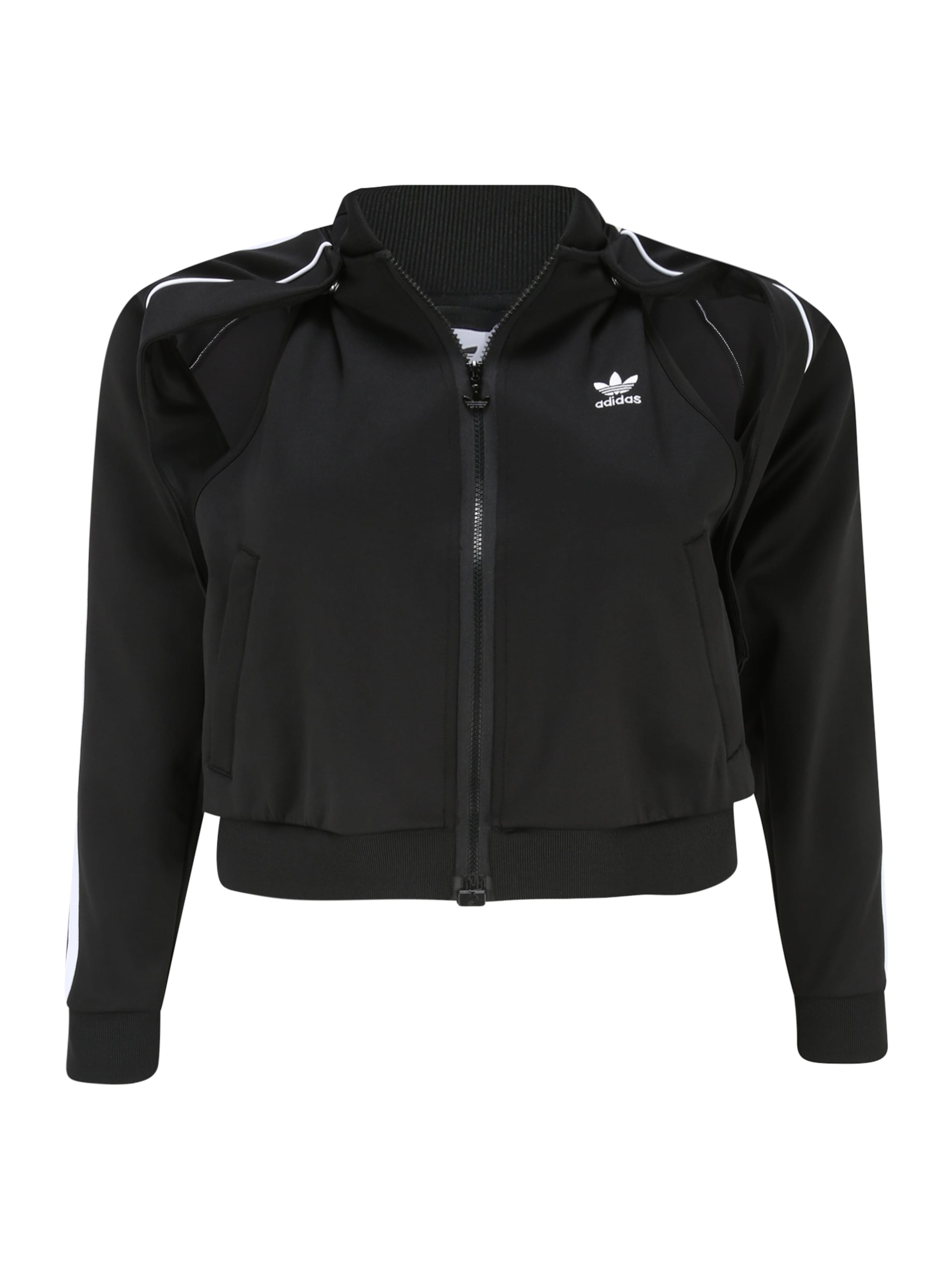 Veste de survêtement 'Always Original Sst ' ADIDAS ORIGINALS en noir : devant