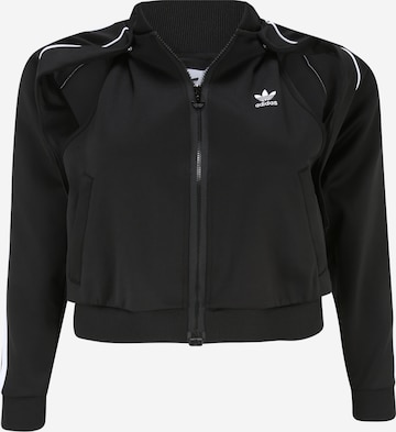 ADIDAS ORIGINALS - Sudadera con cremallera 'Always Original Sst ' en negro: frente