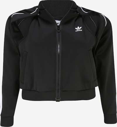 ADIDAS ORIGINALS Veste de survêtement 'Always Original Sst ' en noir / blanc, Vue avec produit