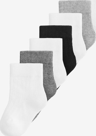 Next Socks in Grey: front