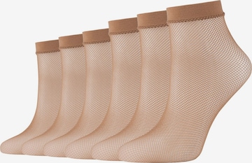 camano Fine Stockings in Beige: front